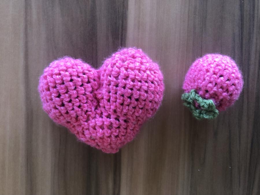 Hearts and strawberries - Valentine’s Day themed 