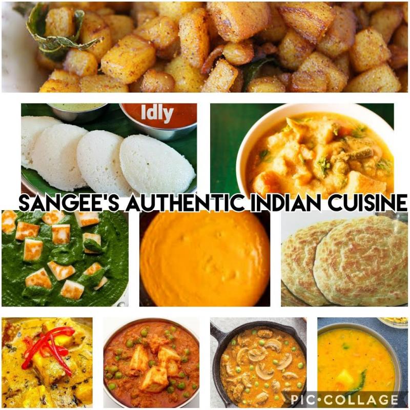 Sangee's authentic Indian cuisine