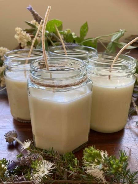 botanical fragranced candles